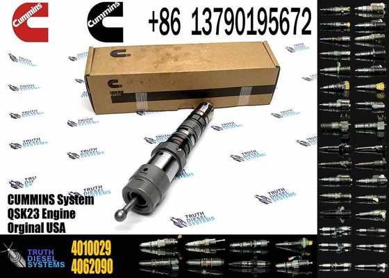 Diesel Engine Parts Fuel Injector 4010029 4001830 for Cummins QSK19 QSK23 QSK60 Engine Series