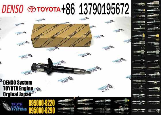 Common Rail Injector 095000-8220 0950008220 23670-01050 for Toyota 2367001050