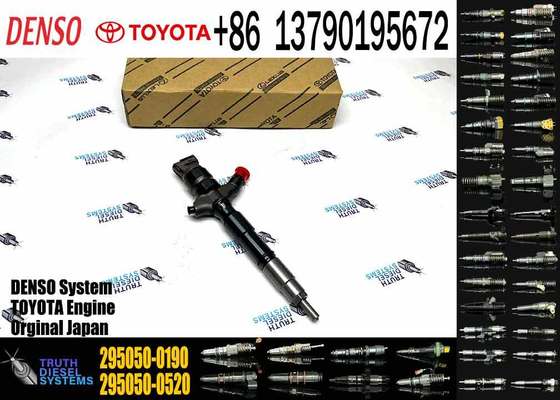 Common Rail Injector 295050-0190 2950500190 23670-01100 2367001100 for Toyota