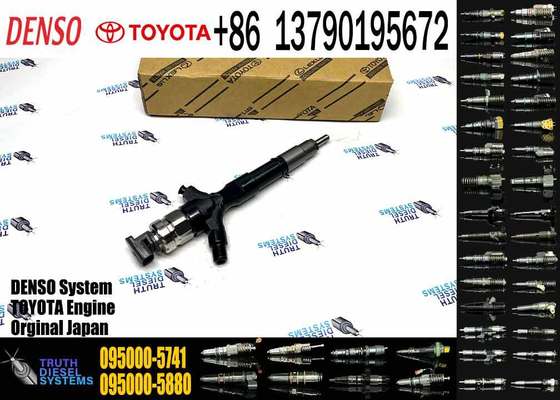 High Quality New Fuel System Parts Diesel Fuel Injector 23670-39135 095000-5740 095000-5741 095000-5742 for Diesel Engine
