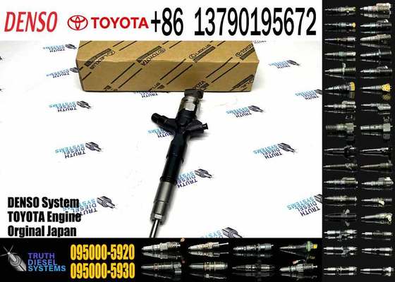 In Stock 095000-5920 23670-0L020 23670-09070 Fuel Injector Assembly for Hilux 3.0L D 1KD Diesel New Condition Engine Code 2KD