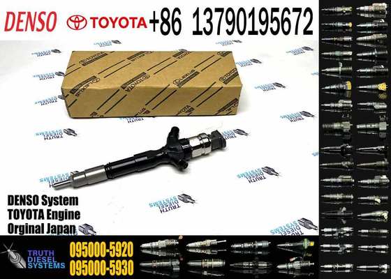 In Stock 095000-5920 23670-0L020 23670-09070 Fuel Injector Assembly for Hilux 3.0L D 1KD Diesel New Condition Engine Code 2KD