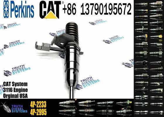 Diesel Fuel Injector 127-8222 7E-7607 0R-8461 4P-2233 for CAT 3114 3116 Excavator Spare Parts 1278222 7E7607 0R8461 4P2233