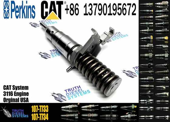 New Fuel Injector 1077733 107-7733 Compatible with Engine 3114 3116 3126 3126B 446B 446D 320B 322B 322BL 322BLN 322C