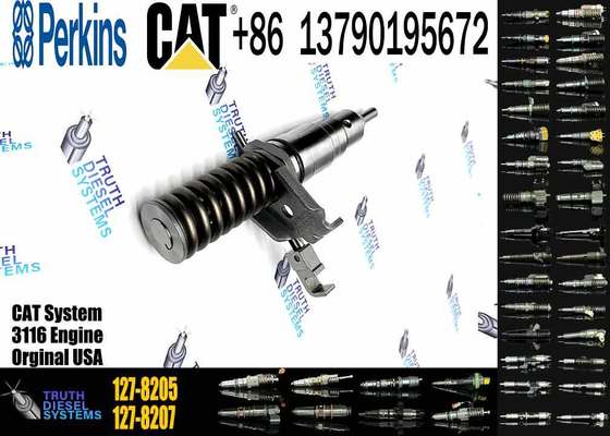 CAT Engine Parts Fuel Injector 127-8216 1278216 Injector 127-8205 127-8222 for Caterpillar Engine 3116 3114 3126