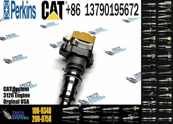 Diesel Fuel Injector for 3216 Excavator 3126E 3126B Common Rail Injector 178-6432 10R-9348 188-1320 10R-9237