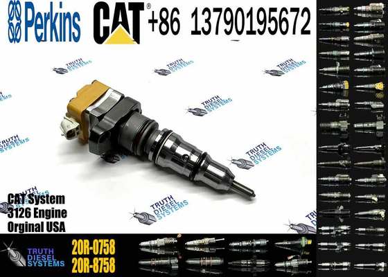 Hot Sale New 3412E for Cat Reman Fuel Injector 20R-0758 20R0758 Aftermarket Engine Spare Parts