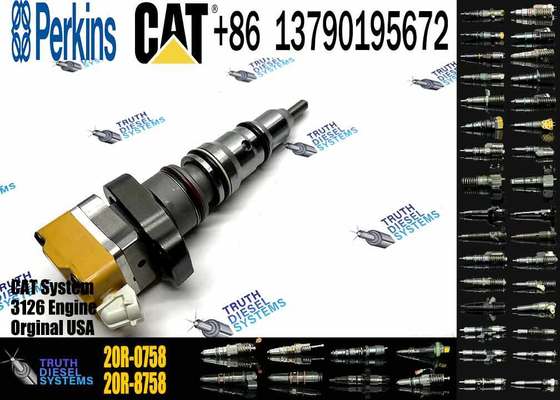 Hot Sale New 3412E for Cat Reman Fuel Injector 20R-0758 20R0758 Aftermarket Engine Spare Parts