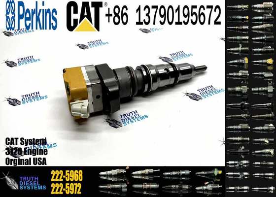 222-5968 10R-1306 2225968 10R1306 High Quality Excavator Parts Diesel Fuel Injector for Cat Caterpillar Engine 3126 3126B 3126E