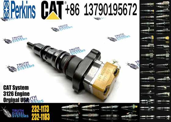 Diesel Engine Fuel Injector 232-1171 2321171 232-1173 for CAT 3126 Series Excavator Engine