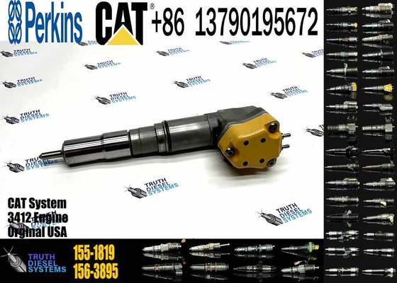 Diesel Fuel Injector 153-5938 232-1168 156-3895 155-1819 232-1167 173-4059 for Caterpillar CAT Engine 3412E 3412 Tractor