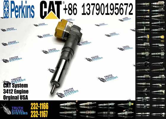 Diesel Fuel Injector 2321183 10R1266 1747526 198-6877 198-7912 232-1166 for Caterpillar Engine 3412