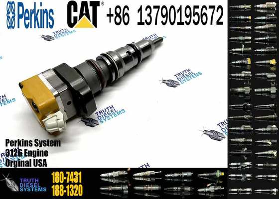 Hot Sell Common Rail Fuel Injector 180-7431 1807431 Diesel Fuel Injector for CAT Caterpillar 3126B Engine