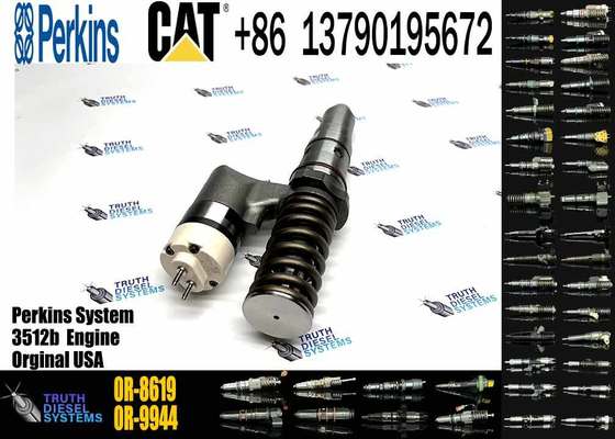 New Caterpillar C3512B Common Rail Diesel Engine Injector Set Including 0R-9944 0R-8619 386-1776 392-0224 Injector Pumps