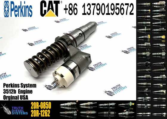 Best-selling and Durable Construction Machinery Common Rail Fuel Injector 20R-0850 20R-1269 20R-0863 for Diesel Engine