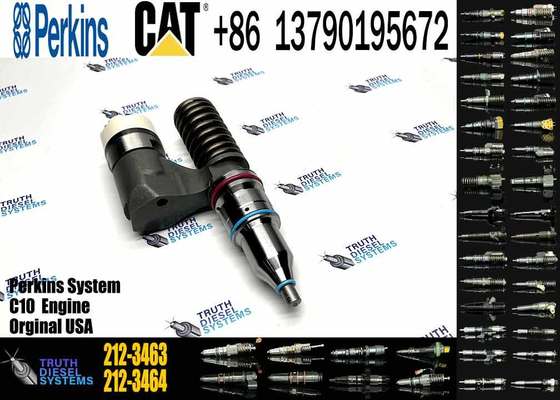 C10 C12 3176C Fuel Injector Engine Parts 212-3463 2123463 10R-0963 10R-9235 Excavator Spare Parts for CATERPILLAR 345B 365B