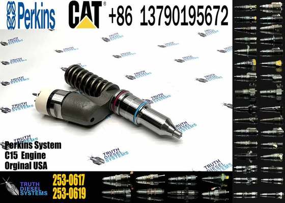 CAT Engine Part Fuel Injector Assembly 618-0751 253-0617 374-0751 6180751 2530617 3740751 for Engine C15 C18 C27 C32