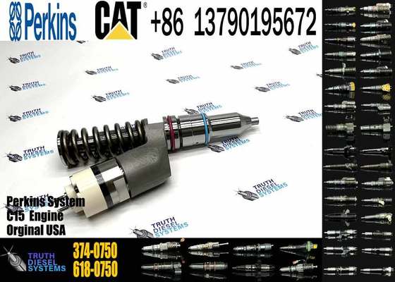 365C CH10948 CH11945 CH12013 CH12071 Cat C15 C18 Common Rail Injector 3740750 374-0750 647-0750 Fuel Injector Assy for CAT