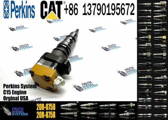 174-7526 20R-0758 Fuel Injector Group Compatible with Engine 3412E | Excavator Repair Tools | High Quality | Durable |