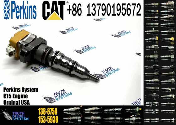138-8756 20R-4147 Diesel Fuel Injector for 3408E 3412E Engine 771D 773D 775D Truck Common Rail Fuel Injectors 1388756 20R4147