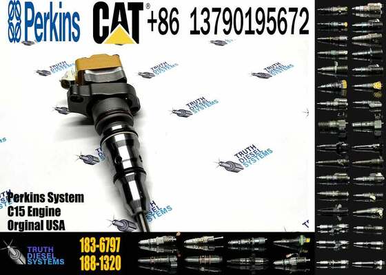 High Quality Excavator Engine Spare Parts Fuel Injector 0R-9348 183-6797 10R-1262 222-5965 188-1320 10R-0781 for 3126 Engine