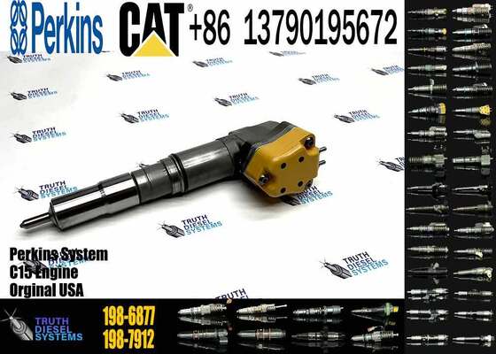 Construction Machinery Parts 198-6877 204-2467 232-1170 232-1175 Excavator Injector 3412E Engine Diesel Fuel Injector 174-7527