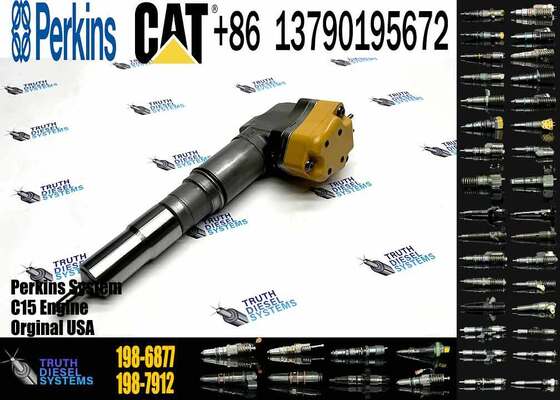 Construction Machinery Parts 198-6877 204-2467 232-1170 232-1175 Excavator Injector 3412E Engine Diesel Fuel Injector 174-7527