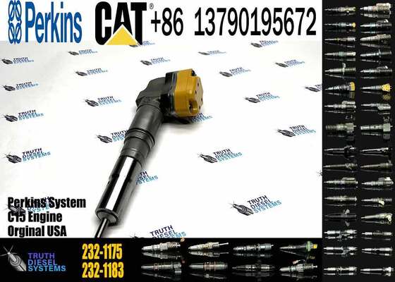 Excavator Engine Parts Fule Injetor 169-7408 174-7527 222-5967 20R-0760 232-1175 173-9272 for 3412E 3408 Fuel Injector