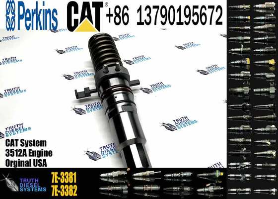 4P9075 Diesel Fuel Injector 4P9075 4P-9075 7E-3381 7E3381 9Y-4543 9Y4543 for Caterpillar 3508 3512 3516 Engine Auto Spare Parts
