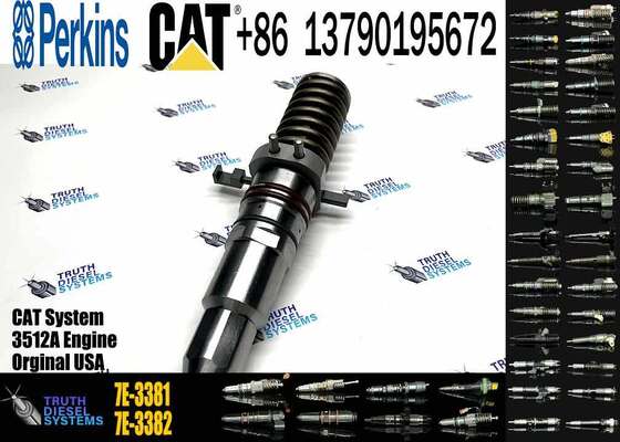 4P9075 Diesel Fuel Injector 4P9075 4P-9075 7E-3381 7E3381 9Y-4543 9Y4543 for Caterpillar 3508 3512 3516 Engine Auto Spare Parts
