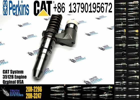 Common Rail Fuel Injector 437-7547 20R-2296 CAT 793C 793D Injector for Caterpillar Machinery Diesel Engine Parts