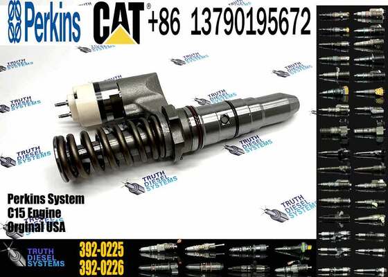 Excavator Parts 392-0225 Fuel Injector 3920225 20R-3247 20R3247 for CAT 3508B 3512B 3516B 3512C 3516C