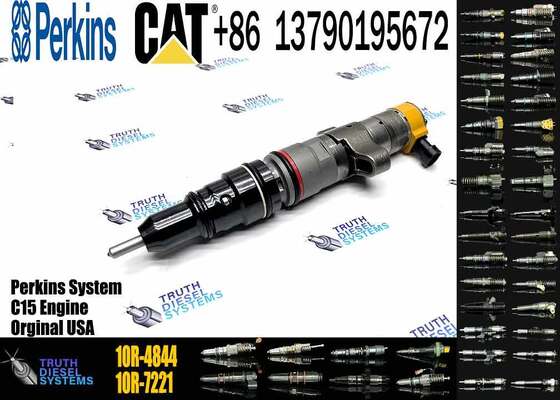 Excavator Diesel Common Rail Inyector 387-9437 10R-4844 C9 Fuel Injector for Cater-pillar C9 Cat Engine