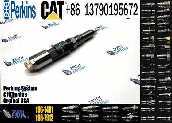 New 196-1401 Fuel Injector for Caterpillar Parts 177-4754 177-4752 for Machinery Repair Shops