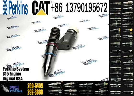 Genuine CAT C13 Engine Fuel Injectors 253-0608 259-5409 292-3666 for Caterpillar Common Rail System