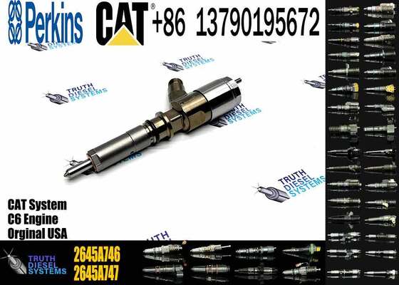 In Stock E320D Excavator Parts Diesel Fuel Injector 2645A746 320-0677 3200677 for C6.6 Engine