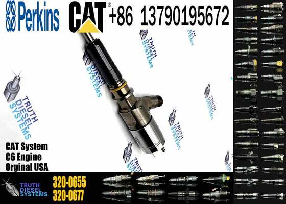 Excavator Engine Parts C4.2 C6.4 C6.6 Engine Fuel Injector 320-0655 320-0680 326-4756 320-0677 320-0690 326-4700 Injector diesel