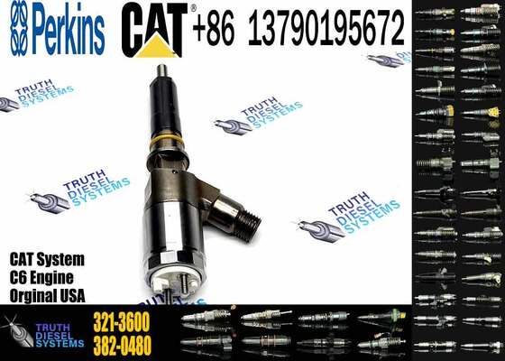 New Diesel Common Rail Injector 2645A745 321-3600 10-R7938 Injector for Excavator 320D Engine C7 C9 C6.6