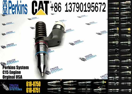 For CAT for Caterpillar C15 365C Excavator Diesel Engine Parts 244-7715 618-0750 Common Rail Fuel Injector