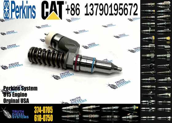 New Diesel Engine Injector 276-8307 374-0705 1OR-0724 253-0597 1OR-9787 20R-8048 Steel for Caterpillar C18 C15 Common Rail