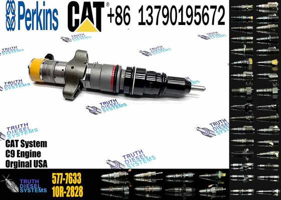 Diesel Engine Parts Common Rail Fuel Injector 577-7633 for CAT C9 330D 340D 336D Excavator CNDIP Factory Price