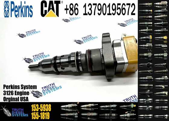 Excavator Injector 153-5938 AP63813BN BI1830562C2 1833645C1 1833646C92 AC1822892C1 for 3126 Engine Parts Diesel Nozzle Assembly