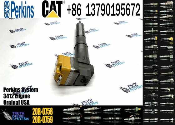 Excavator Injector 20R-0758 20R0758 232-1175 2321175 174-7526 1747526 159-0835 for 3126 Engine Parts Diesel Nozzle Assembly