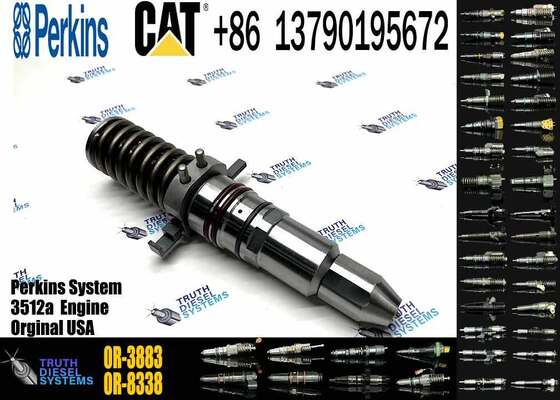 New Diesel Engine Injector for C-aterpillar C3512A Common Rail 0R-1759 7E-9983 9Y-4544 0R-3883 0R-0906 7C-4173 6I-3075 7C-9578
