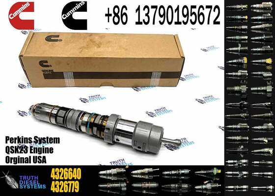 New Construction Machinery Fuel Injector for QSK60 & for C-UMMINS Diesel Engine Models 4928349 4326639 4088427 4326640