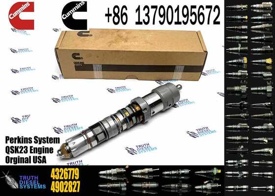 Common Rail Injector Fuel Injecto 4326779 4928346 4928349 for QSK23 Excavator QSK23 QSK45 QSK60