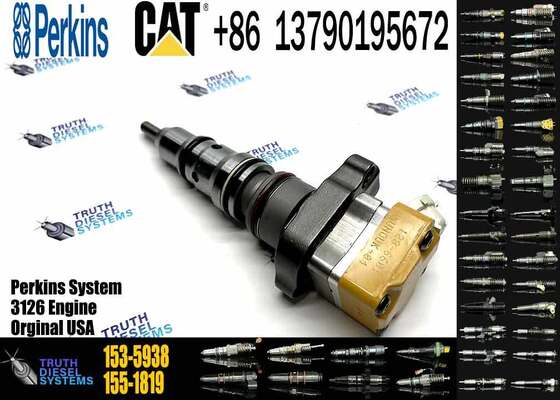 Excavator Injector 153-5938 AP63813BN BI1830562C2 1833645C1 1833646C92 AC1822892C1 for 3126 Engine Parts Diesel Nozzle Assembly
