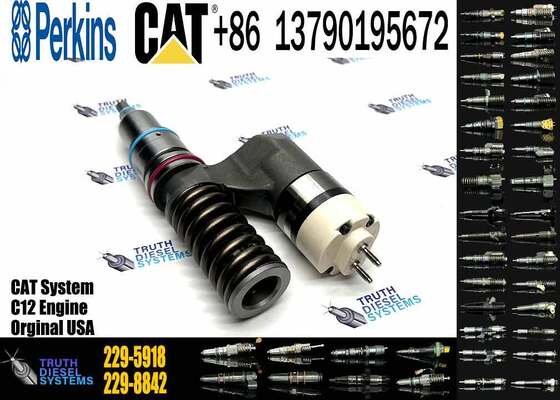 Excavator Injector 10R1814 10R-1814 2295918 229-5918 for C12 Engine Parts Diesel Nozzle Assembly