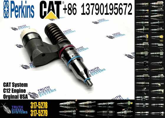 Excavator Injector 1705240 170-5240 20R0055 20R-0055 3175278 317-5278 for C12 Engine Parts Diesel Nozzle Assembly Auto Parts