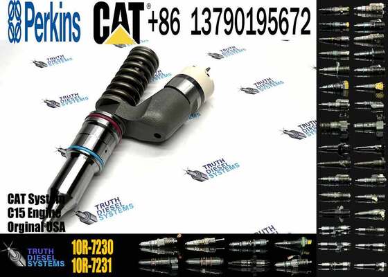Excavator Injector 2915911 291-5911 10R7230 10R-7230 for C18 Engine Parts Diesel Nozzle Assembly